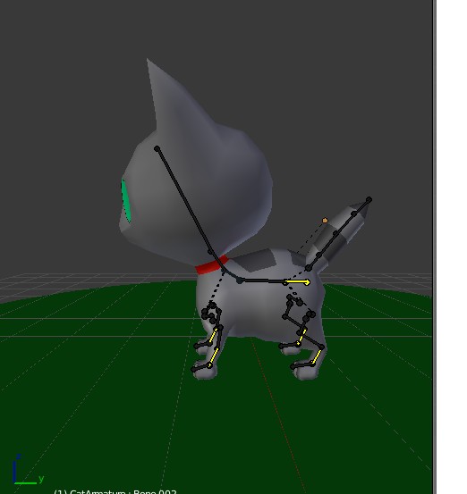 Stripe the Cat Rigged preview image 5